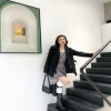 The 2022 early spring new style of the small suit jacket for women. It exudes a sophisticated and trendy vibe, with a casual and loose style Application Scenario